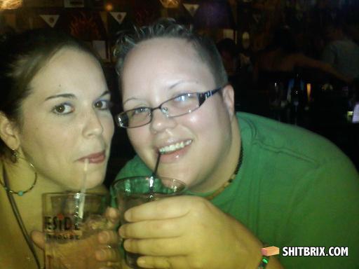 Betzi_and_me_drinking